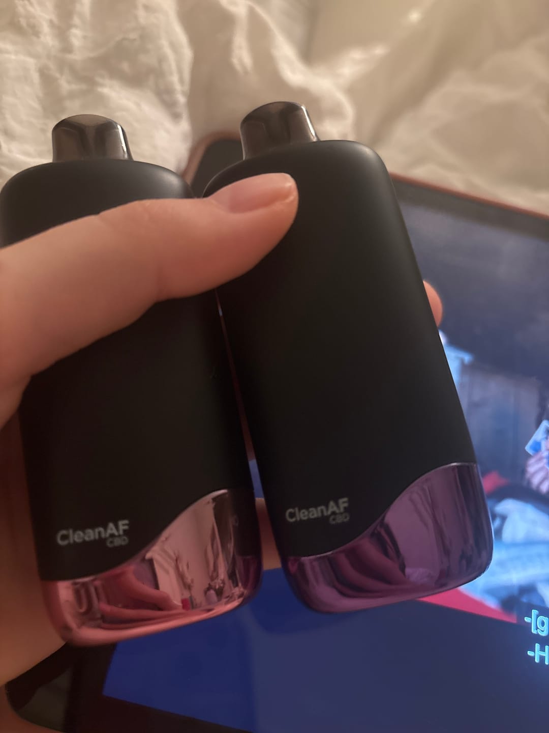 Customer photo review of Candy Pack CBD Vape Pens - 2pc
