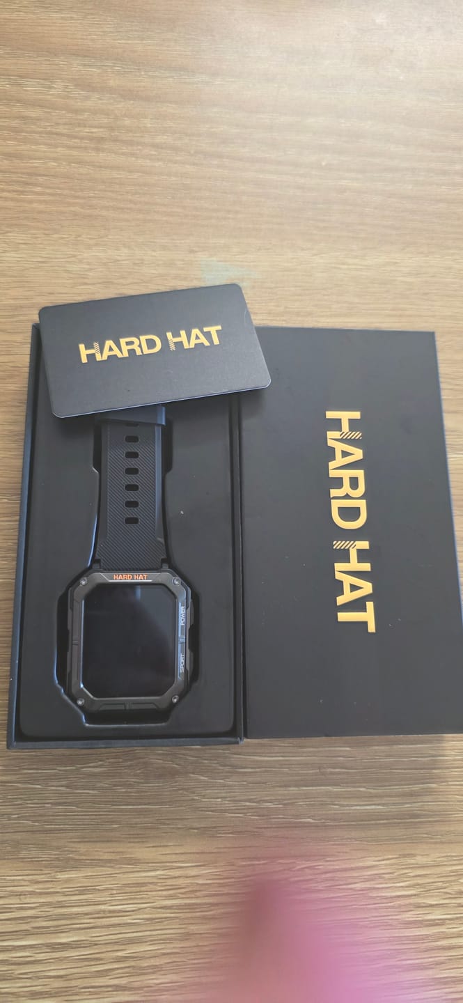 Customer photo review of Hard Hat Smartwatch