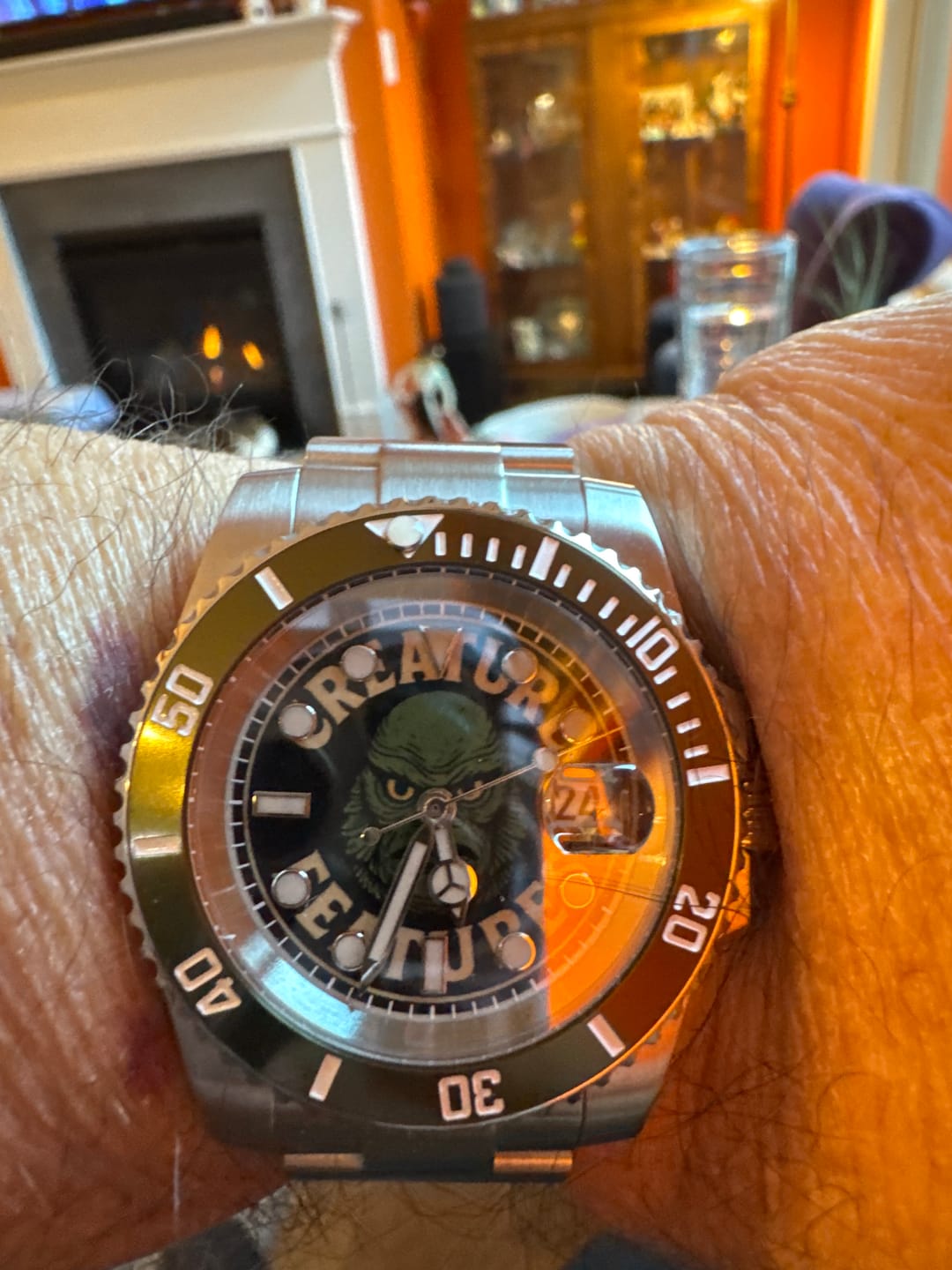 Customer photo review of SILVER HYDROCORE CLASSIC WATCH CUSTOMIZE