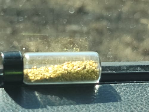 Customer photo review of Gold Paydirt Strike - Gold Nugget Payload
