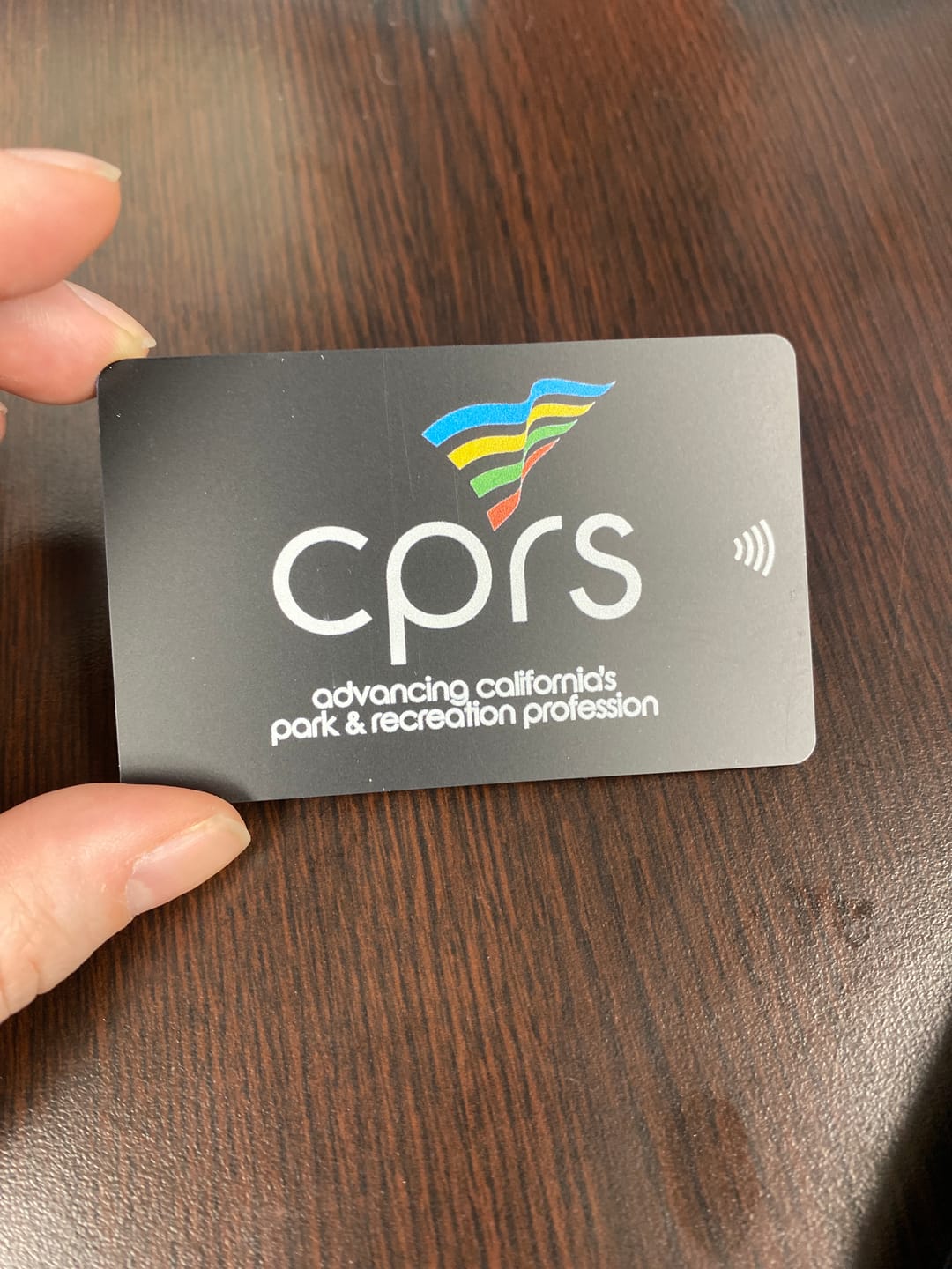 Customer photo review of Custom NFC Business Card