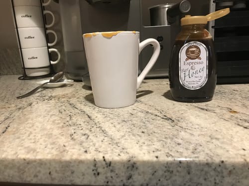 Customer photo review of ☕ Coffee Lover’s Honey Bundle – Espresso, Bourbon & Irish Cream Honey