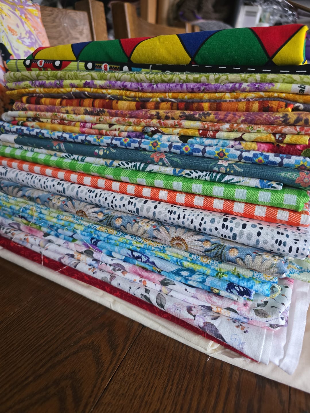 Customer photo review of Cotton Mystery Remnant Bundle