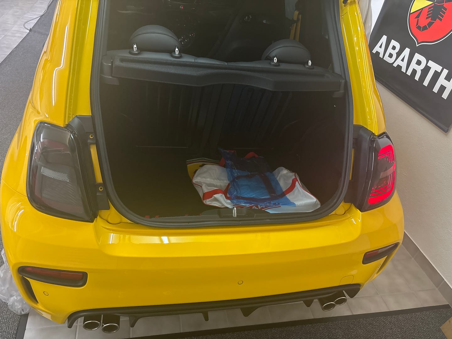 Customer photo review of Fari LED Posteriori Abarth & Fiat 500 (2008-2024)