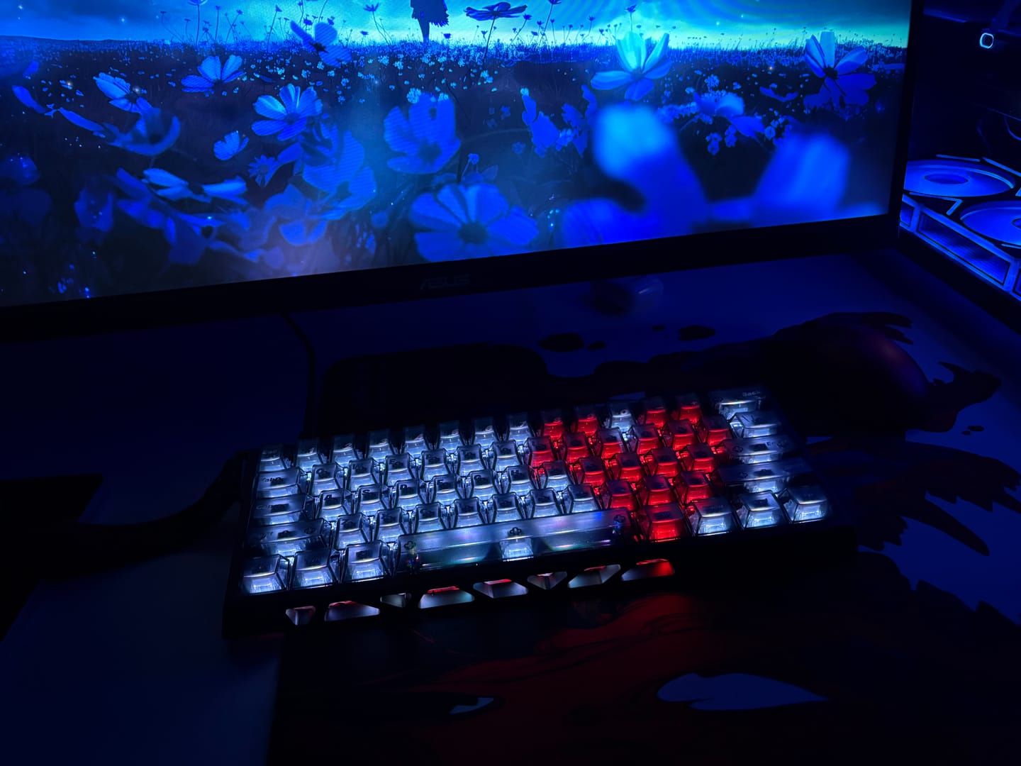 Customer photo review of FGG Madlions MAD Light 60HE Alüminyum Klavye (Manyetik Switch / HE)
