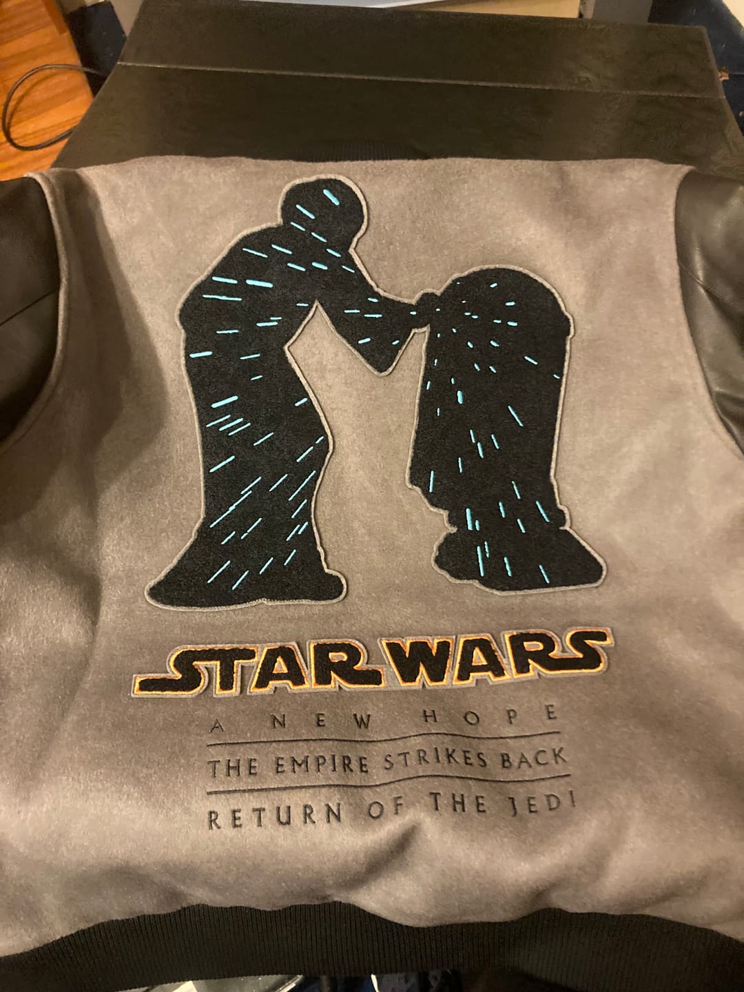 Customer photo review of Star Wars™ "A Long Time Ago...." – Limited-Edition Varsity Jacket