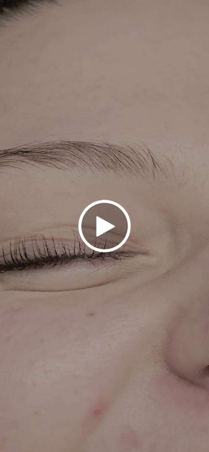 Customer video review of LASH LIFT KIT WITH CYSTAMINE