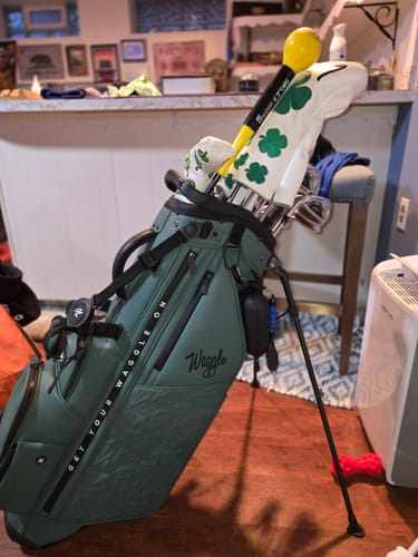 Customer photo review of Members Hybrid Golf Bag - Balsam