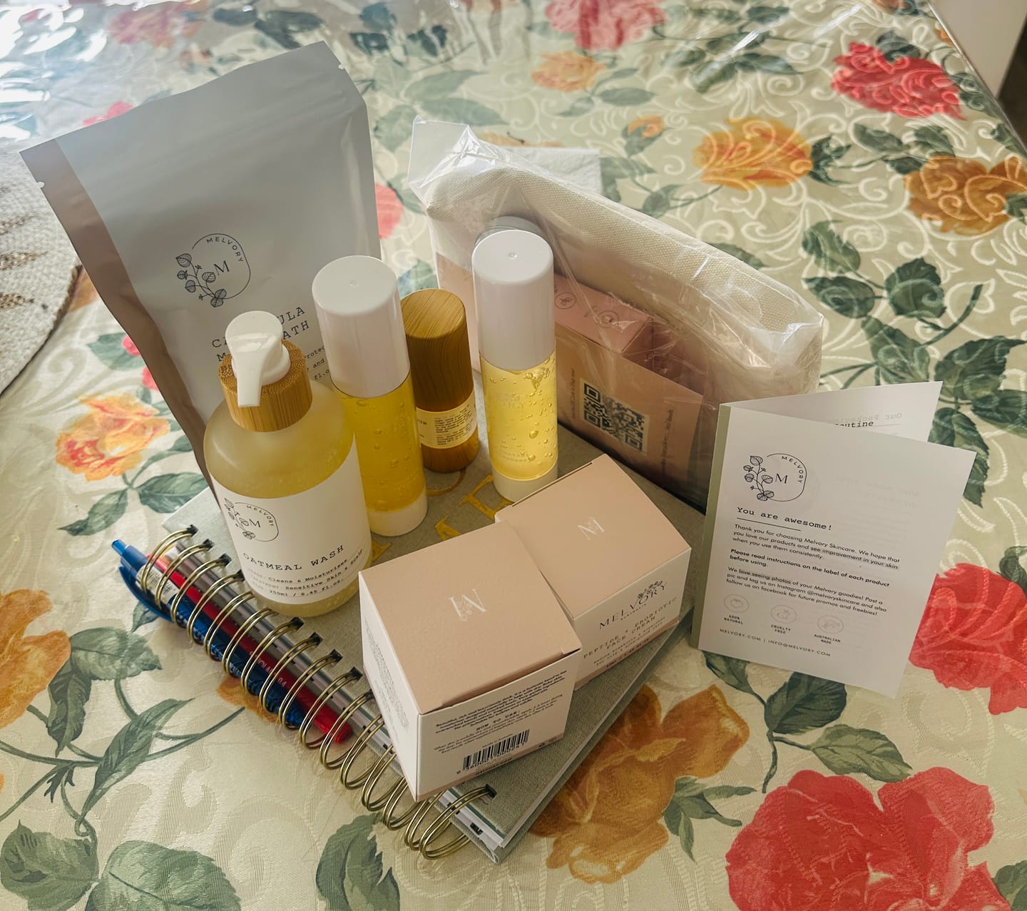 Customer photo review of Peptide + Probiotic Face Cream