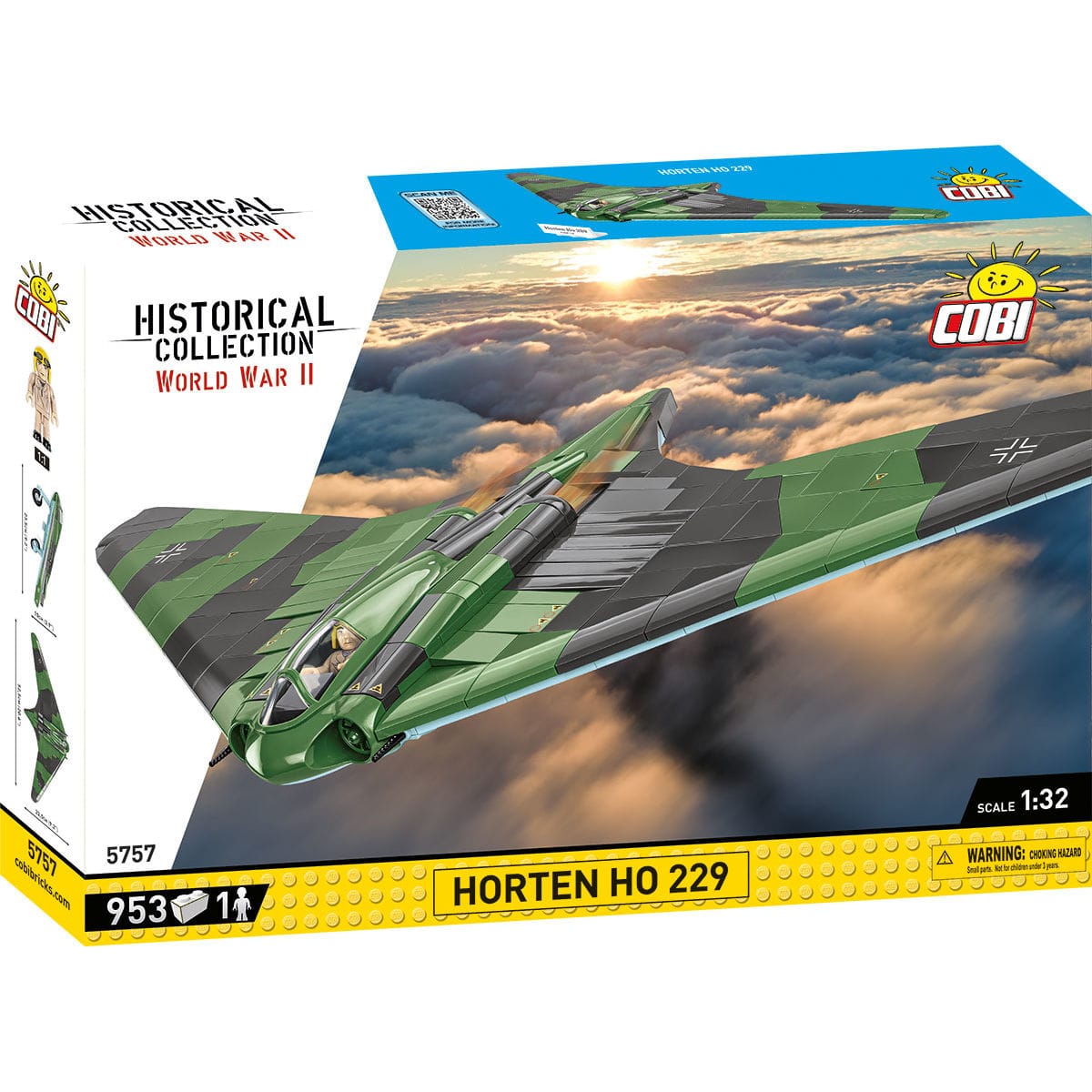 Customer photo review of COBI Horten Ho 229 Fighter/Bomber Jet : Set #5757