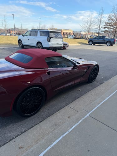 Customer photo review of CUSTOM 2-PIECE BLACK DEEP DISH FORGED WHEELS: RV-T081