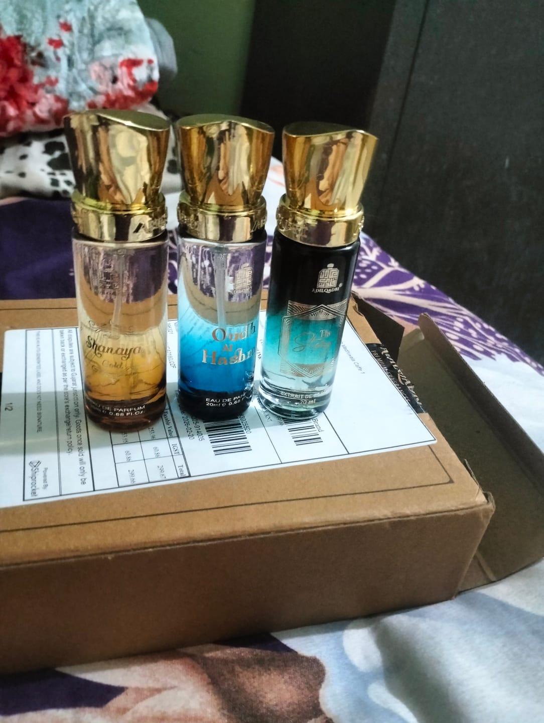Customer photo review of Oudh Al Hashmi Perfume 20ml