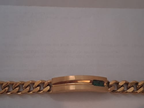 Customer photo review of Icon Men's Bracelet