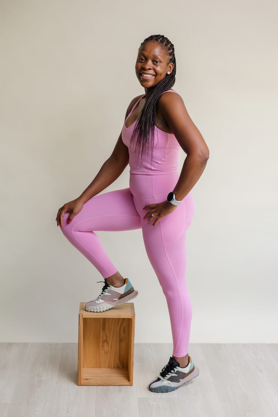 Customer photo review of Two Pieces Butt Shaping Activewear Sets