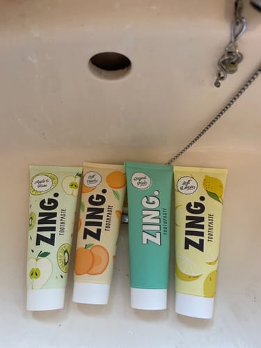 Customer photo review of Original Mint Toothpaste