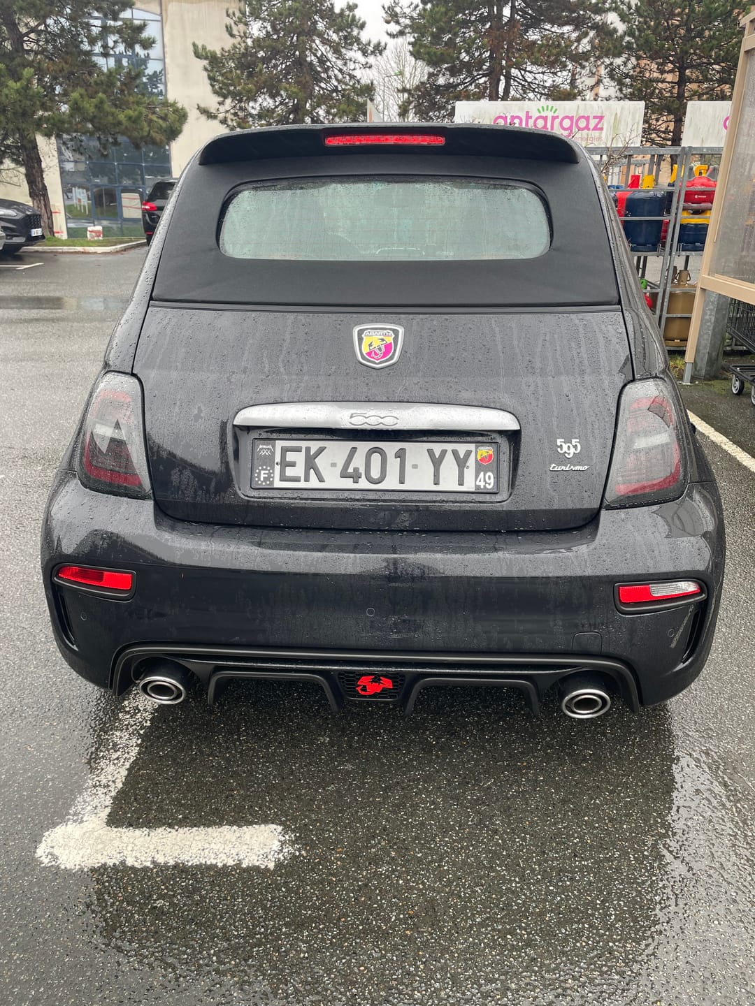 Customer photo review of Fari LED Posteriori Abarth & Fiat 500 (2008-2024)