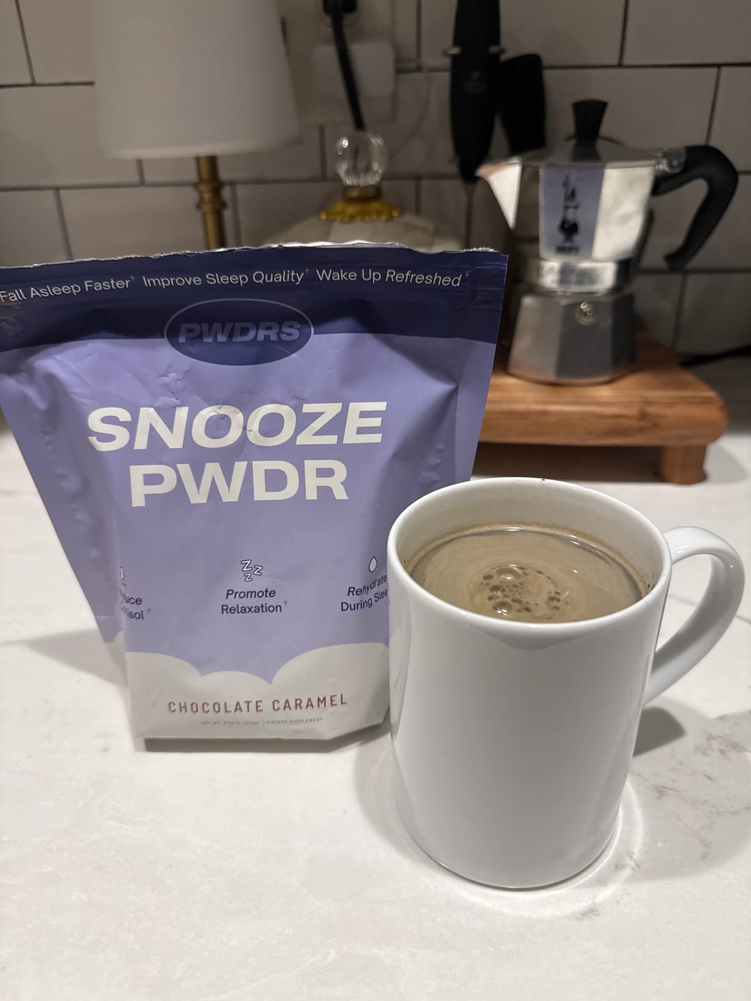 Customer photo review of SNOOZE PWDR