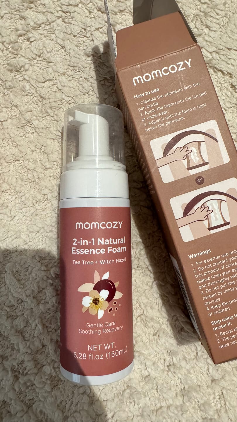 Customer photo review of Momcozy 2 In 1 Natural Essence Foam (150ml)