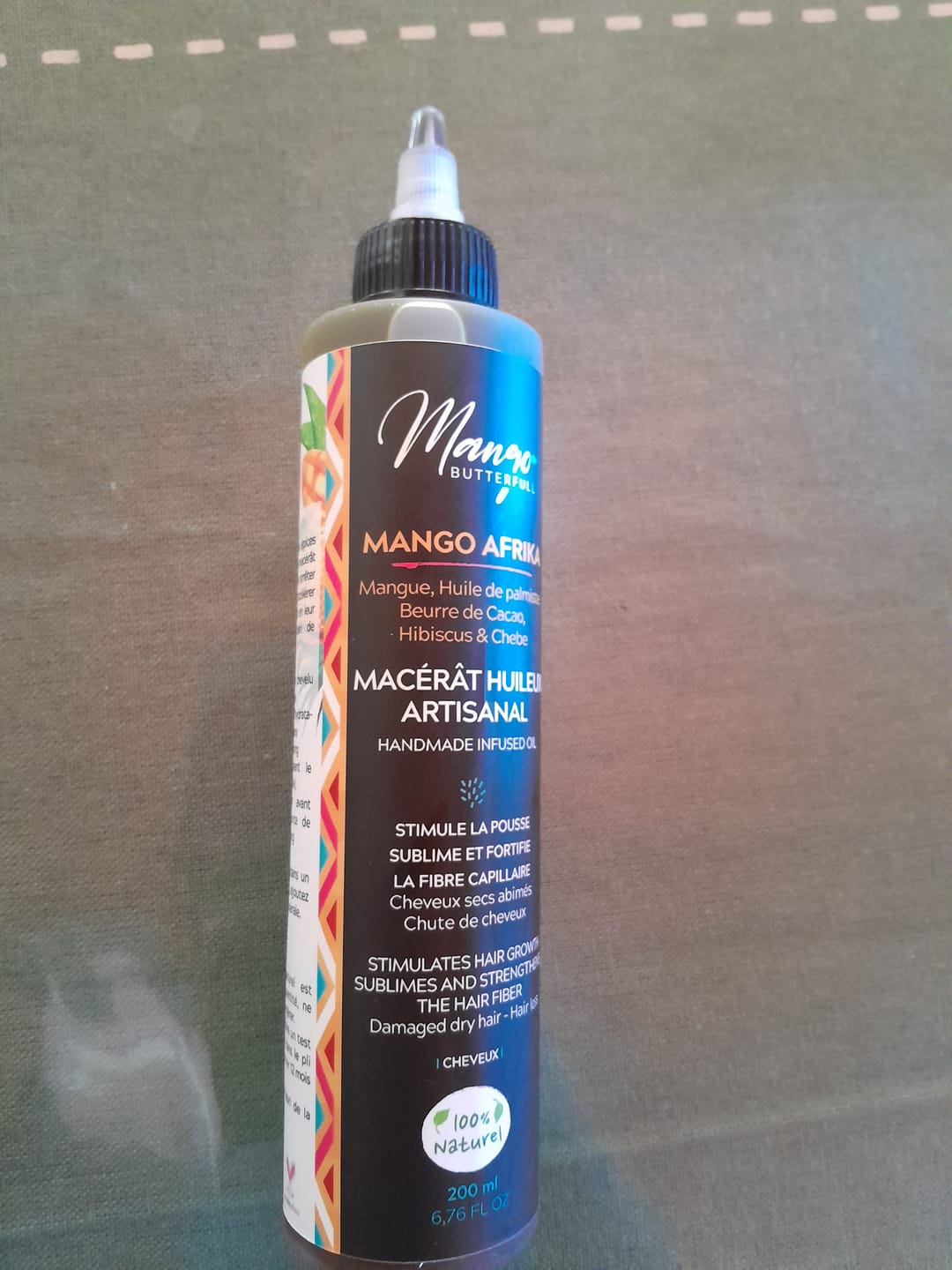 Customer photo review of Macérât huileux artisanal - MANGO AFRIKA