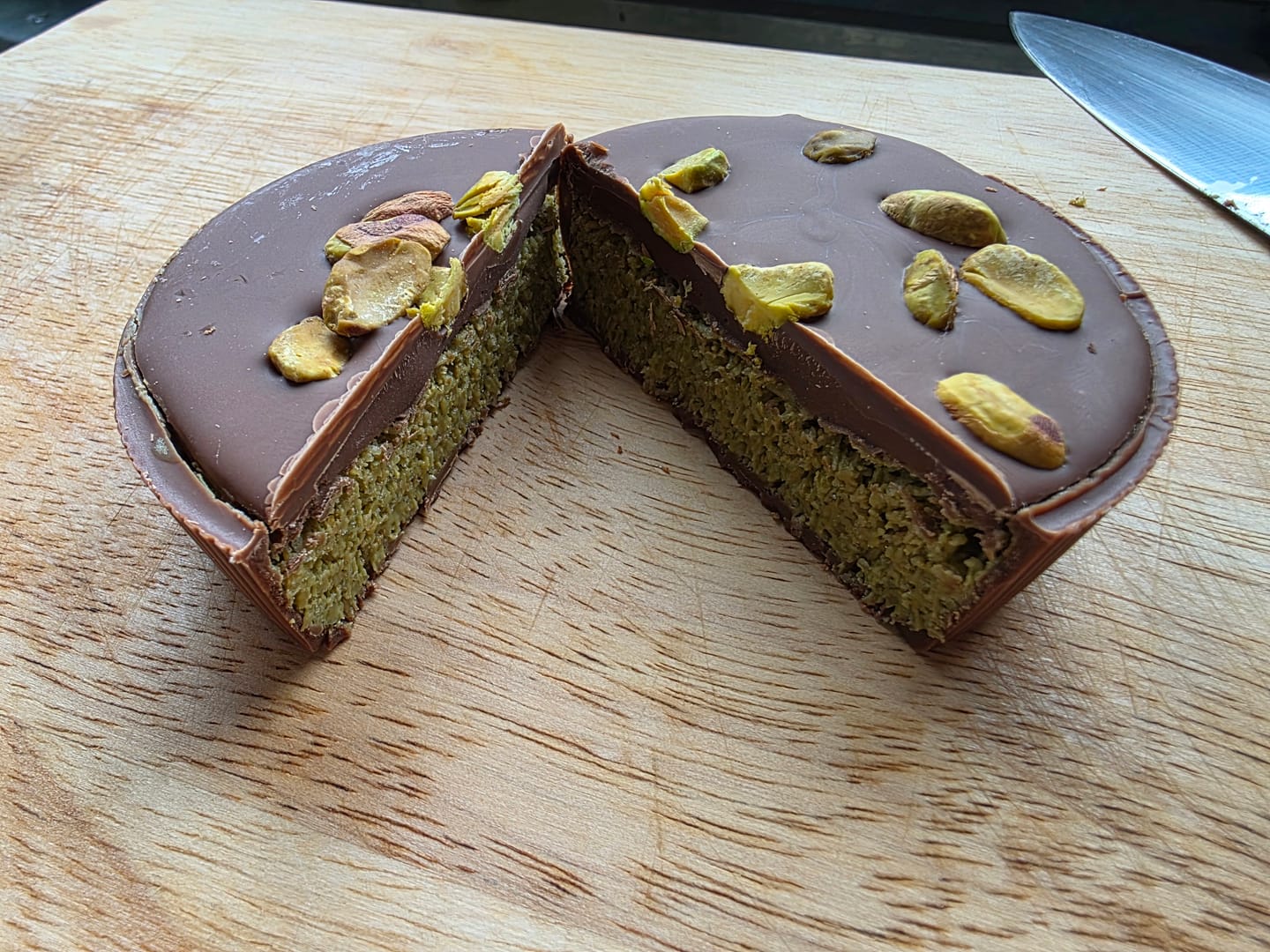 Customer photo review of LIMITED EDITION Pistachio Dream Pie