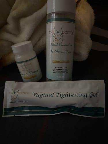 Customer photo review of THE TREASURE BOX COMBO "I Want It All” - All Natural feminine products