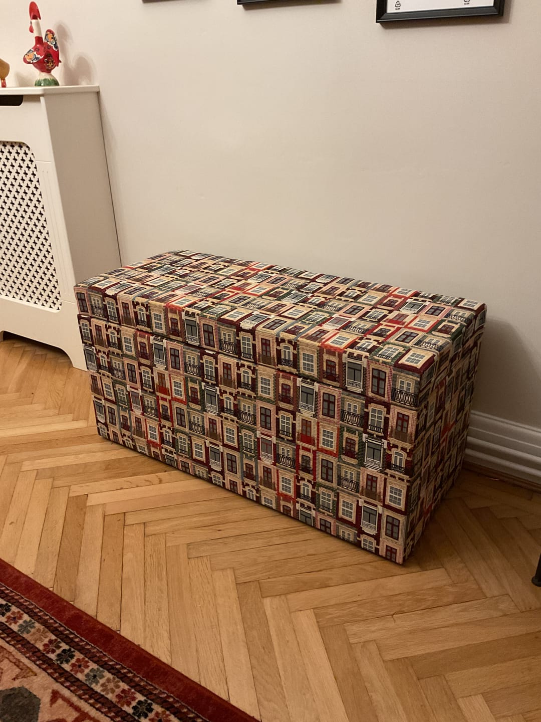 Customer photo review of Lisbon Houses Tapestry Fabric