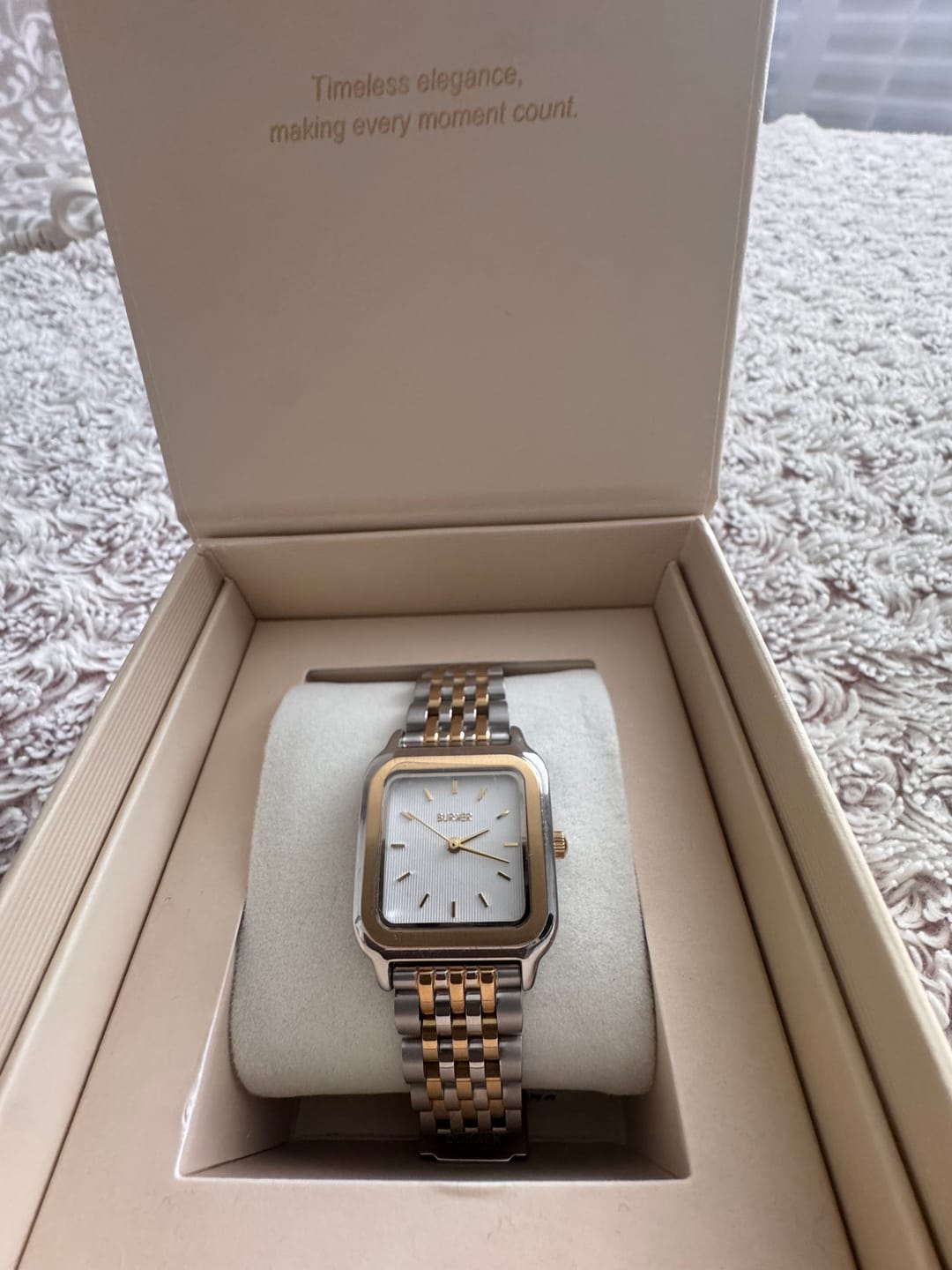 Customer photo review of Macy Gold Silver