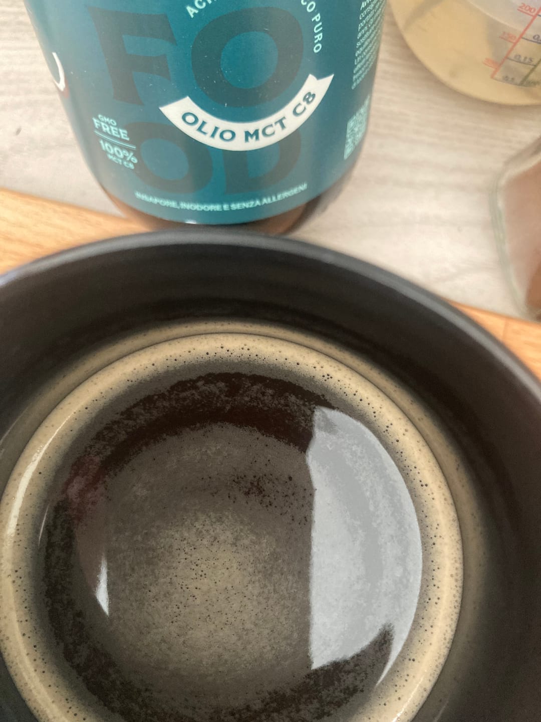 Customer photo review of OLIO MCT C8 PURO 500ML PER BULLETPROOF COFFEE DIETA CHETOGENICA