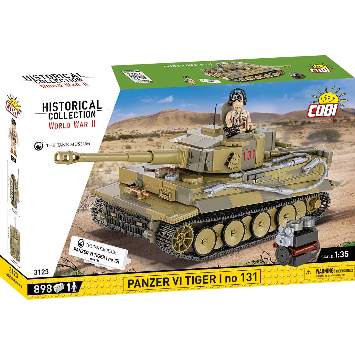 Customer photo review of COBI PANZER VI Tiger I No. 131 Tank : Set #3123