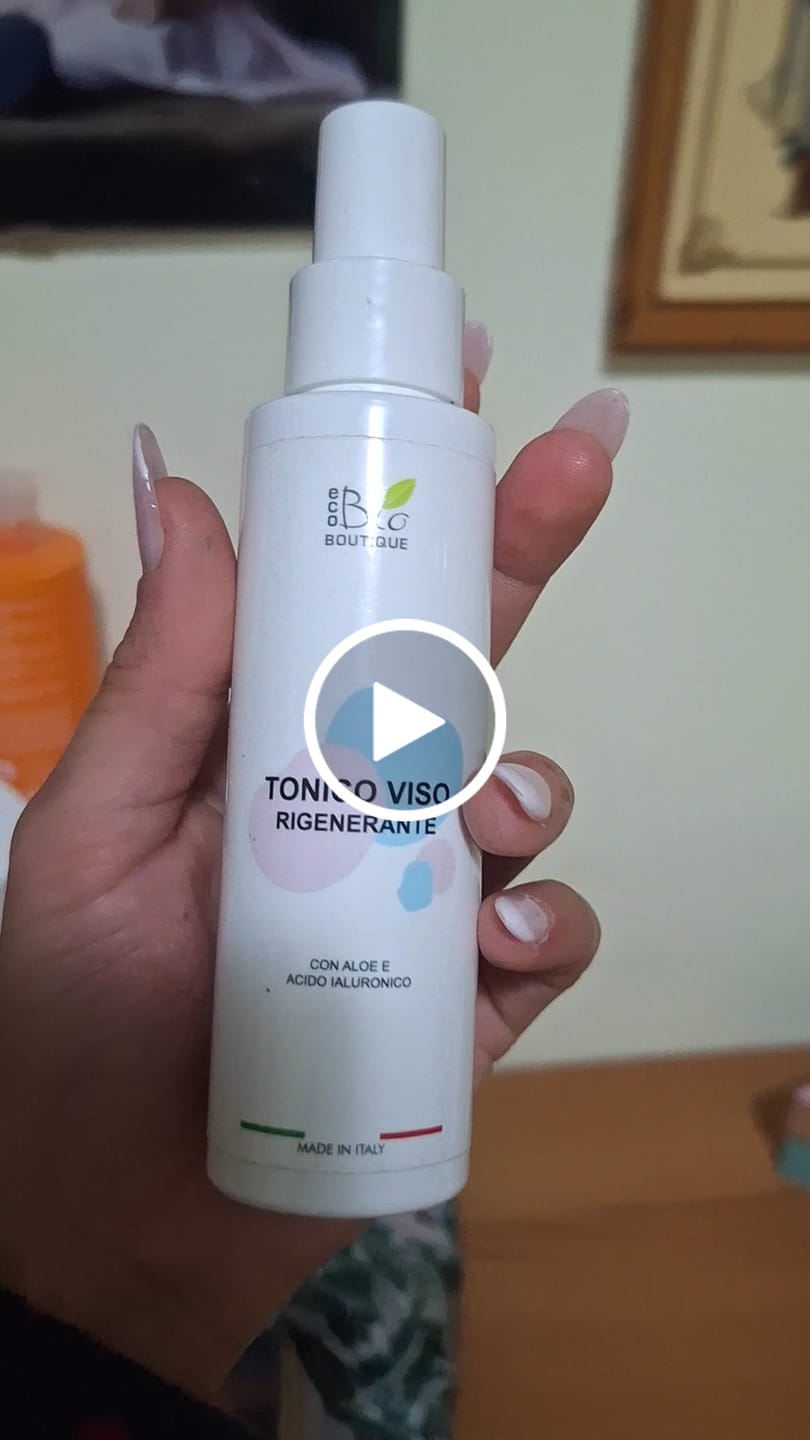 Customer video review of Tonico Viso Rigenerante