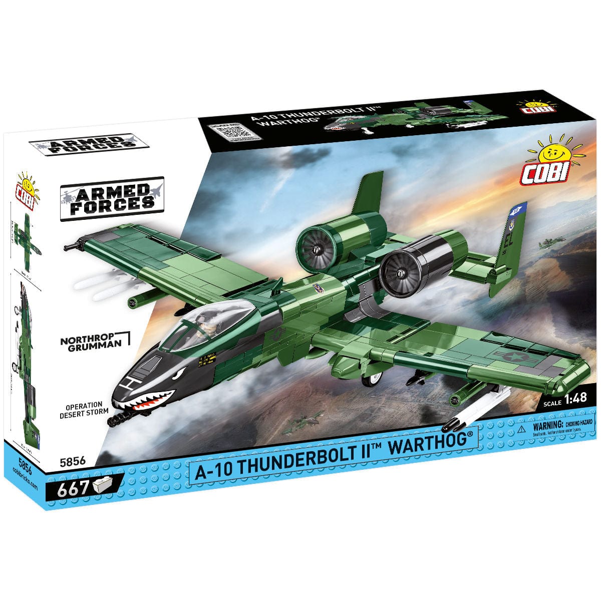 Customer photo review of COBI A-10 Thunderbolt II Warthog Attack Aircraft : Set #5856