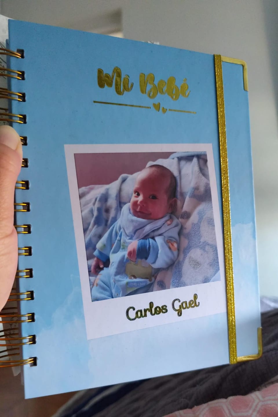 Customer photo review of Diario Único Mi Bebé Foto