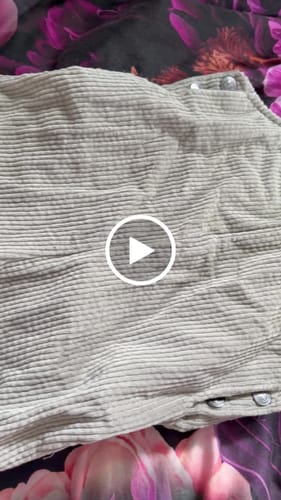 Customer video review of Kids Organic Cotton Corduroy Short Overalls