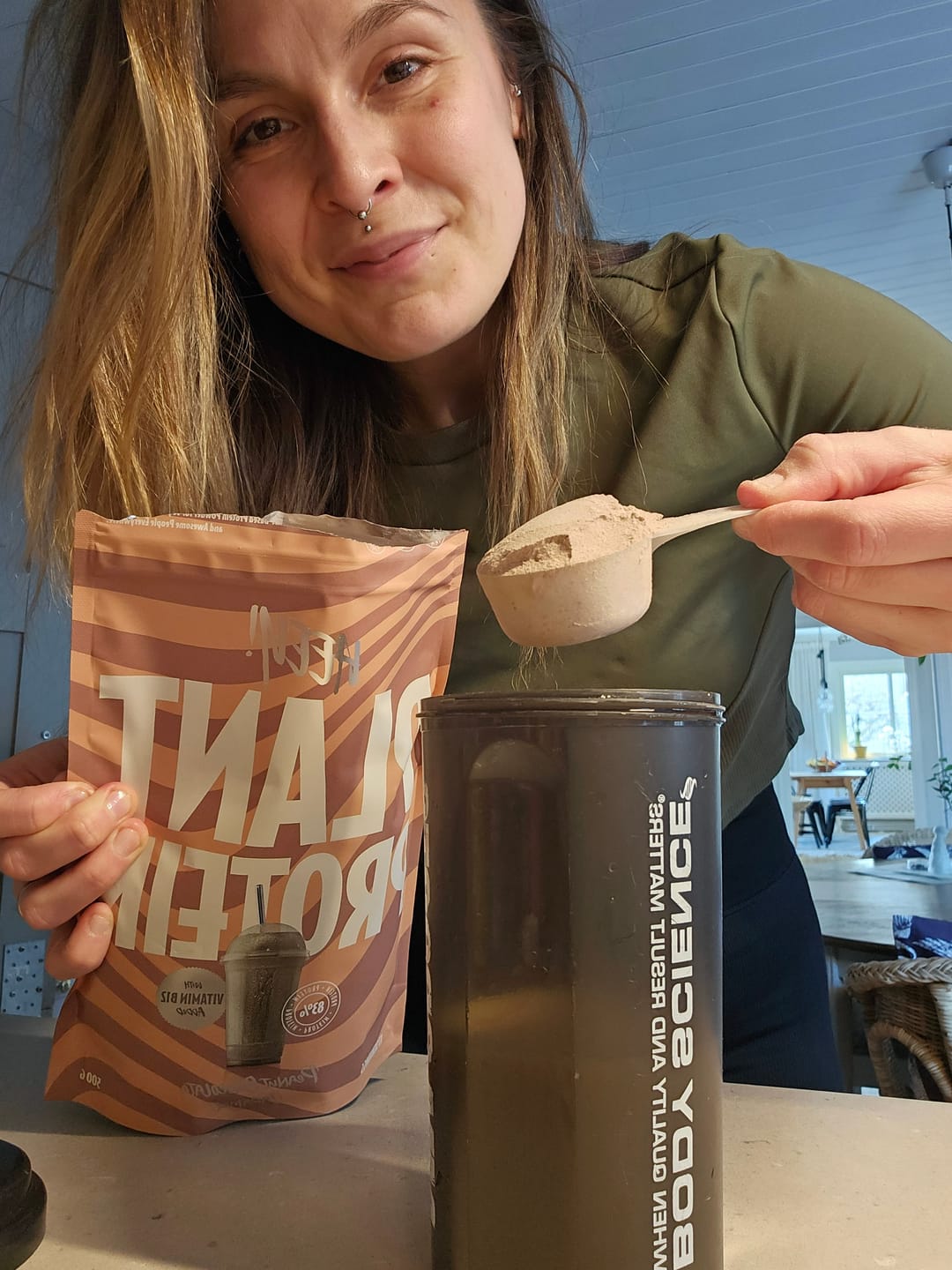 Customer photo review of Vegan Plant Protein