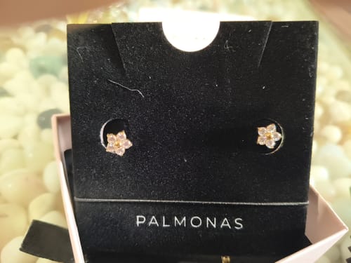 Customer photo review of Crystal Nova Studs
