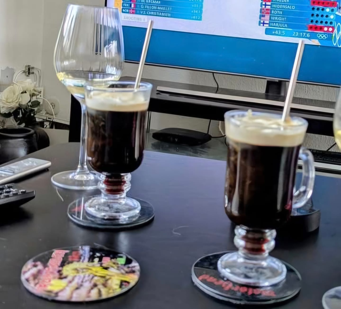 Customer photo review of Dorre Iona Irish Coffee Glas Set