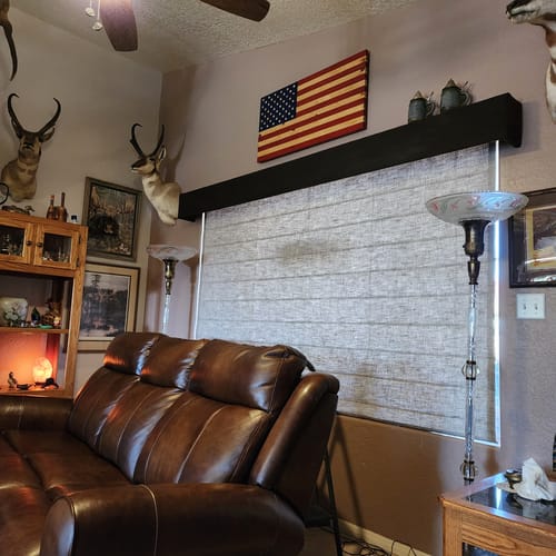 Customer photo review of Fabric Paint -- Dark Brown