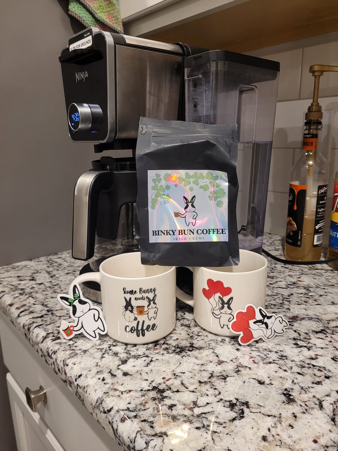Customer photo review of Cookie’s Valentine Mug 💘🐰