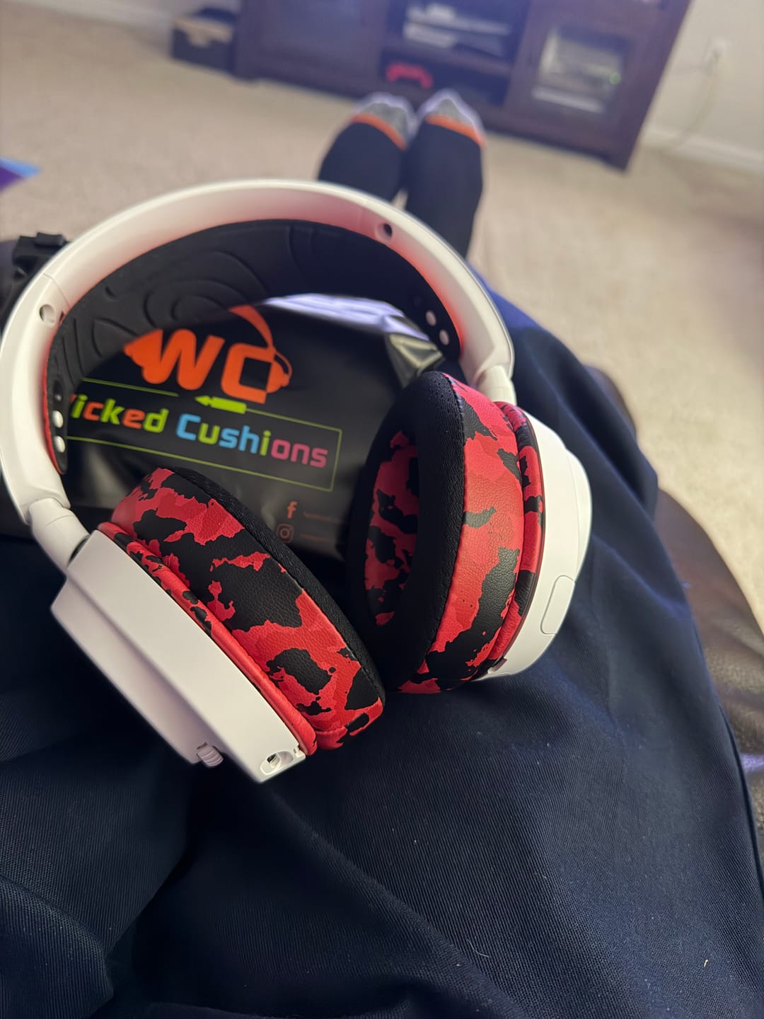 Customer photo review of Arctis Nova Earpads - WC FreeZe Cooling Gel