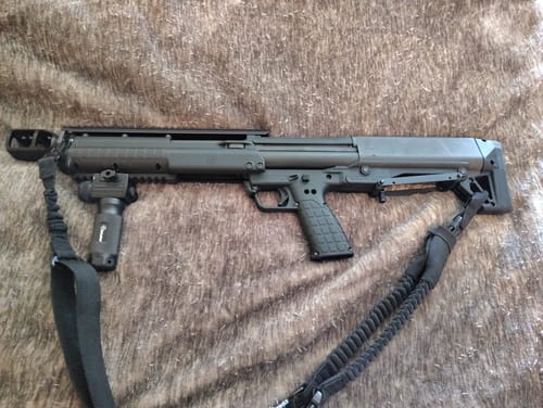 Customer photo review of Sniper GP01G Tactical Vertical Foregrip - 1000 Lumen LED Flashlight Green Laser Fit 20mm Picatinny Rail Mount