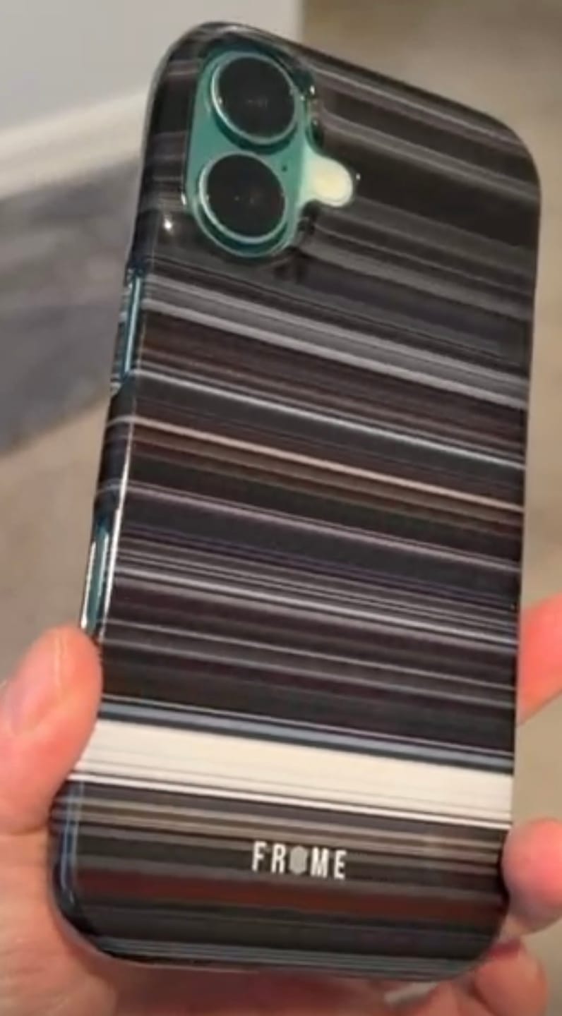 Customer photo review of Arrival Frome Phone Case