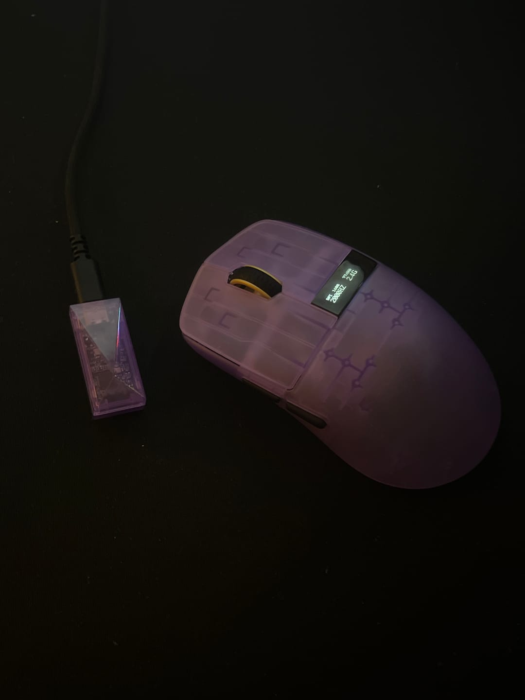Customer photo review of Chilkey Glacier LW 8K L Wireless Mouse