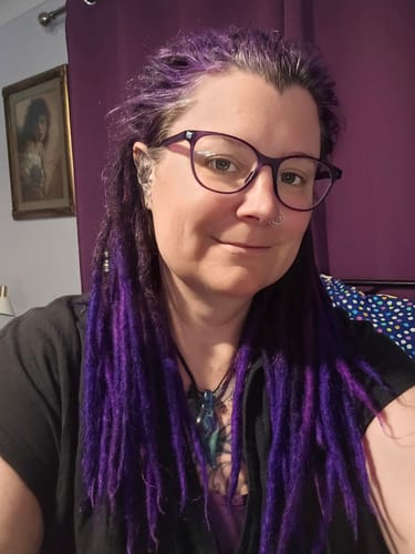 Customer photo review of Pigment AF eggplant purple 180ml
