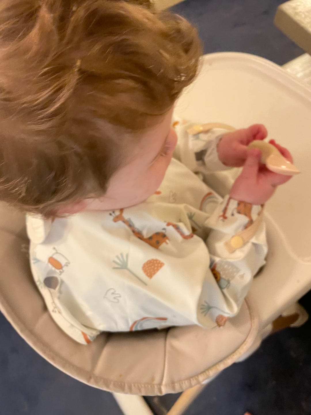Customer photo review of NEW Attachable Weaning Cutlery