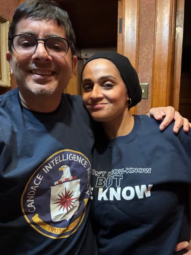 Customer photo review of We Know Crewneck