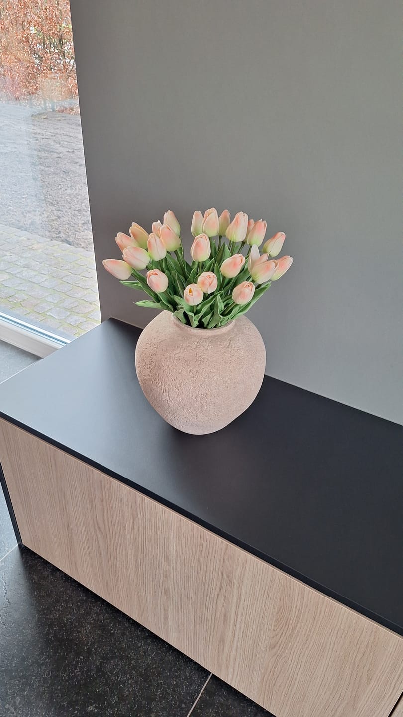 Customer photo review of Tulpen Boeket - Oud Roze (25 stengels)