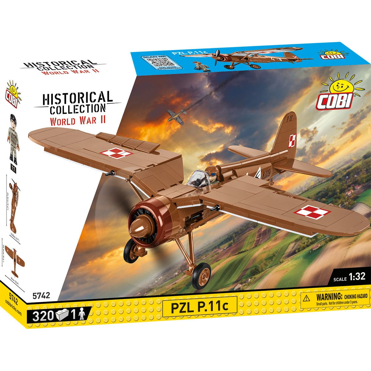 Customer photo review of COBI PZL P.11c Fighter Plane : Set #5742