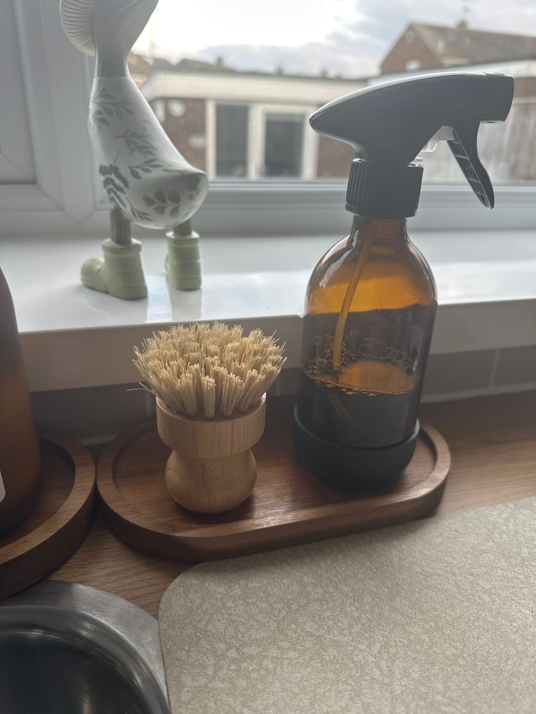 Customer photo review of Acacia Wood Oval Tray