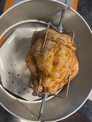 Customer photo review of Rotisserie & Dome Extension (PRE-ORDER)