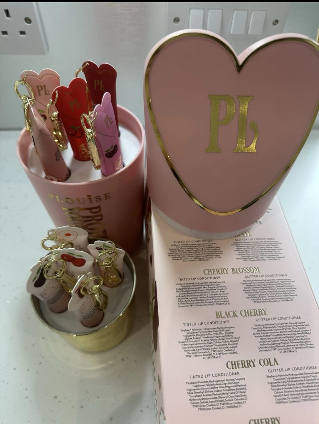 Customer photo review of Protect Your Pout Lip Conditioner XL Gift Set
